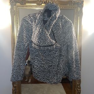 Blank NYC knit moto jacket